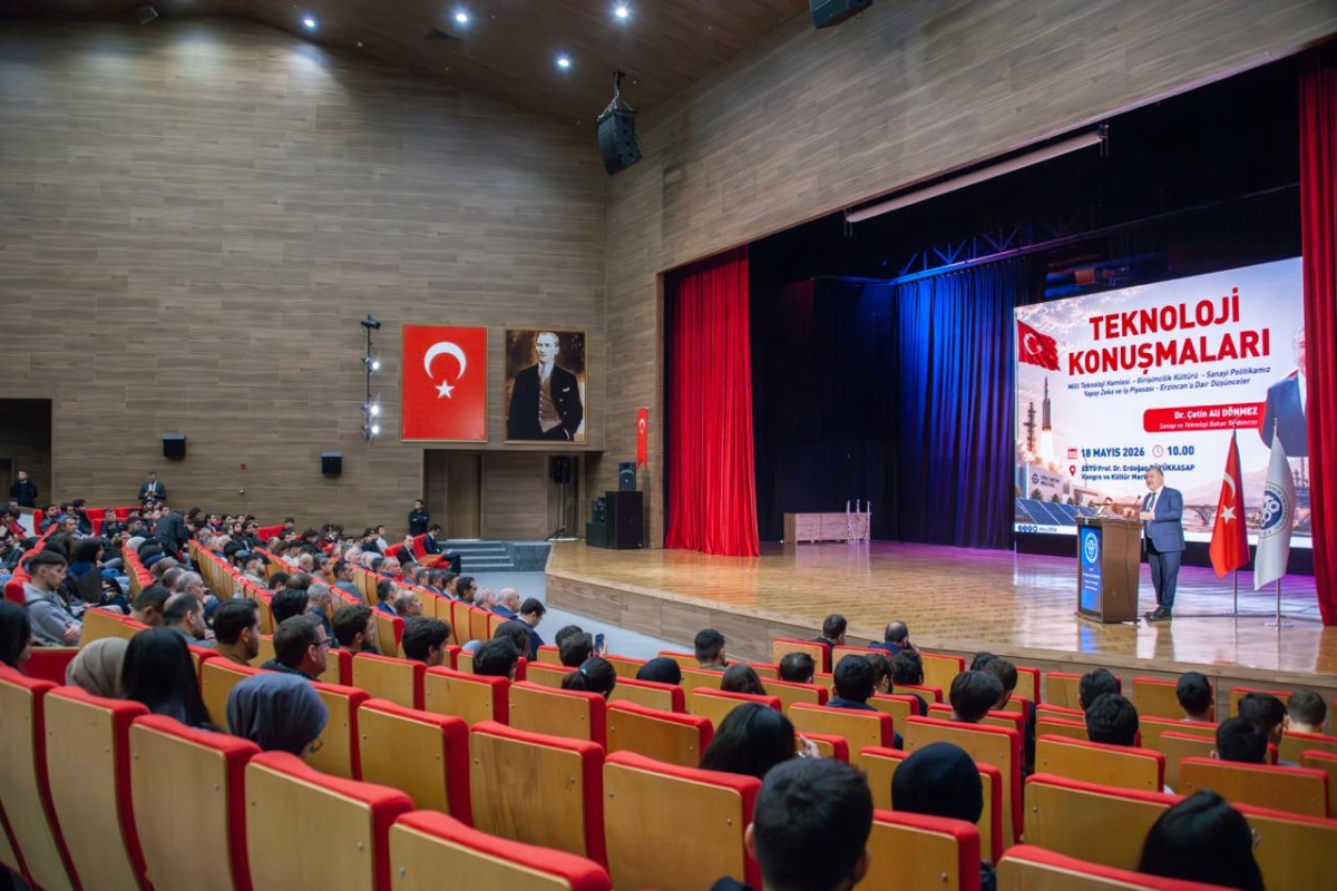 Bakan Yardımcısı Dr. Çetin Ali Dönmez EBYÜ’de Öğrencilerle Buluştu