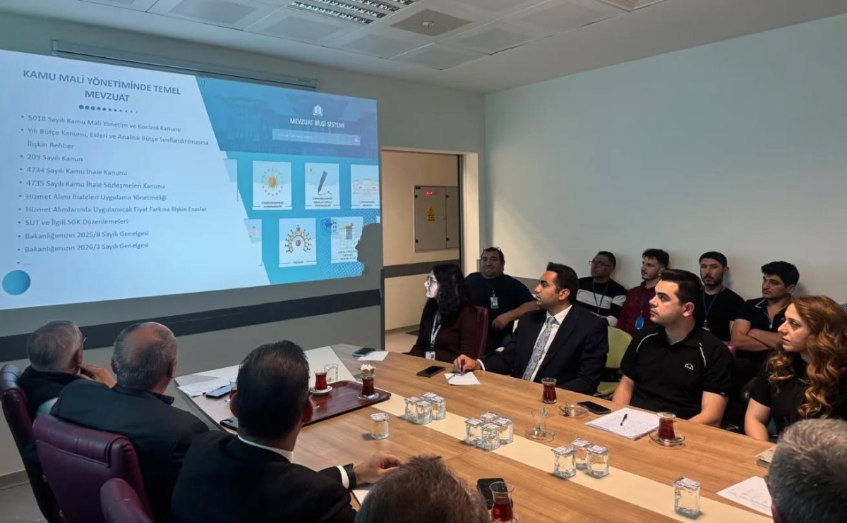 Erzincan’da Sağlık Yöneticilerine Mali Süreç Yönetimi Eğitimi
