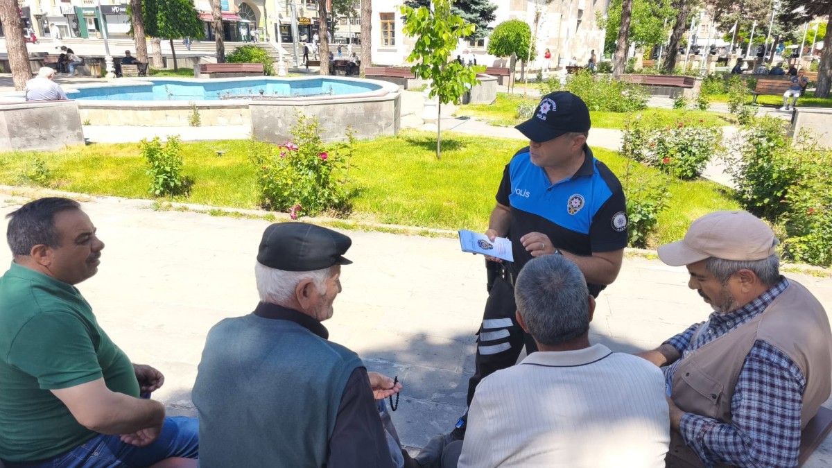 Erzincan’da Dolandırıcılığa Karşı Sahada Bilinçlendirme 
