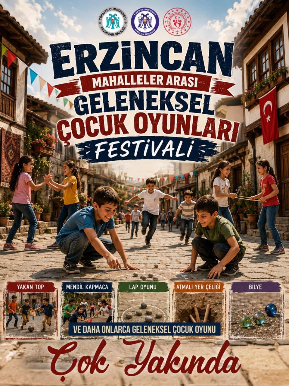 Geleneksel Çocuk Oyunları Festivali Başlıyor