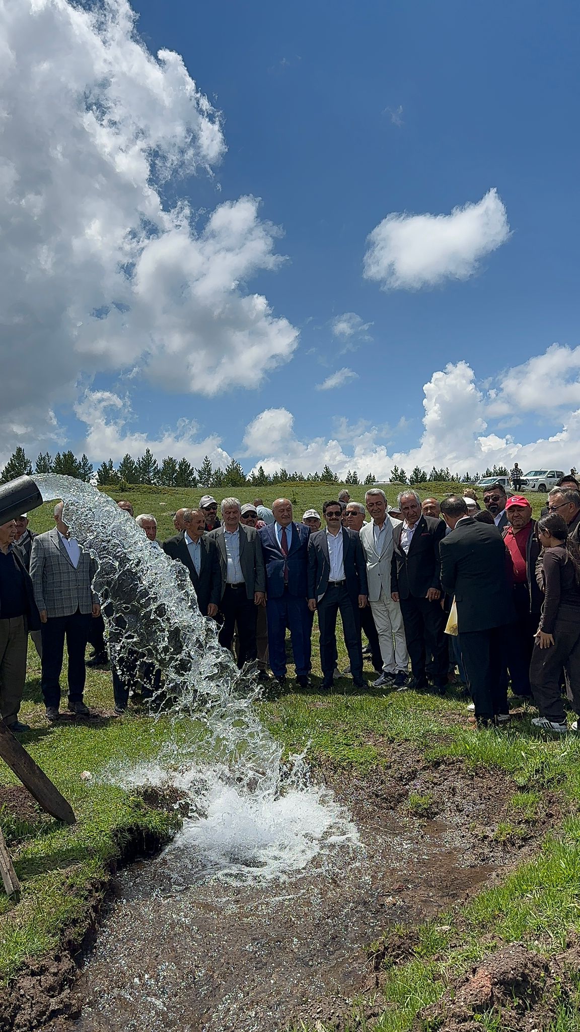 Refahiye’de 5 Köyün Su Hasreti Sona Erdi