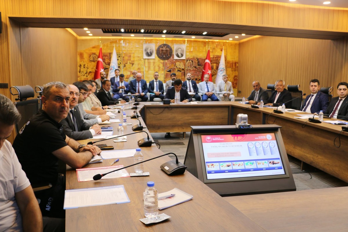 Erzincan'da Su Yönetimi İçin Ortak Akıl Buluşması