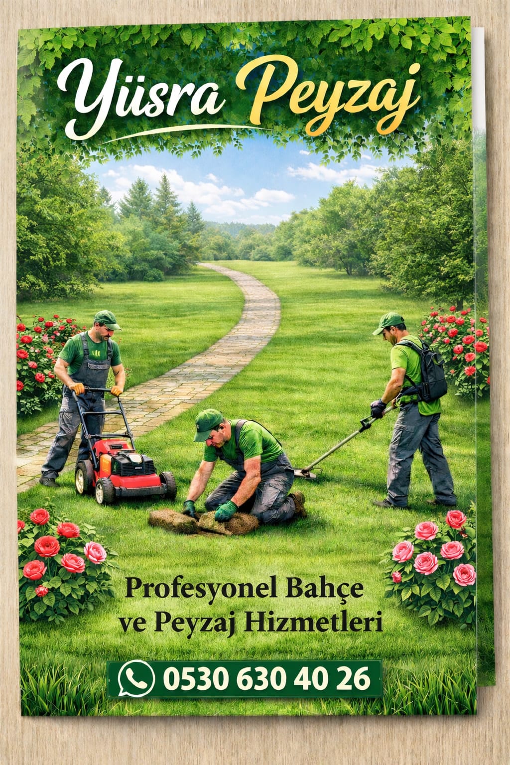 Profesyonel bahçe ve peyzaj hizmetleri