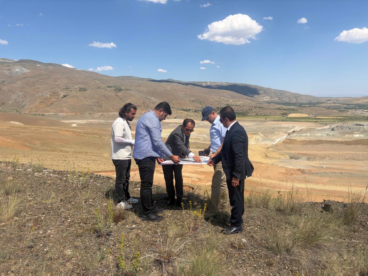 Erzincan'ın Dev Tarım Yatırımında Çalışmalar Sürüyor