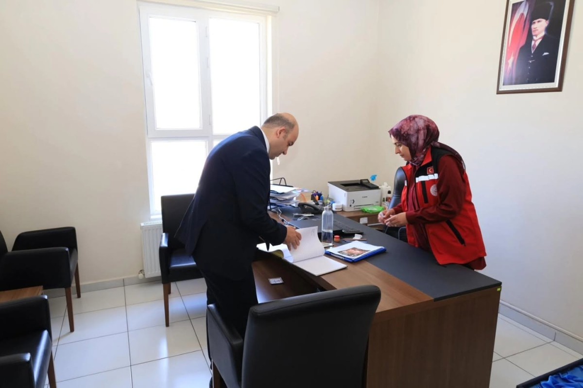 İl Müdürü Ünalan’dan Tercan Sosyal Hizmet Merkezi’ne Ziyaret