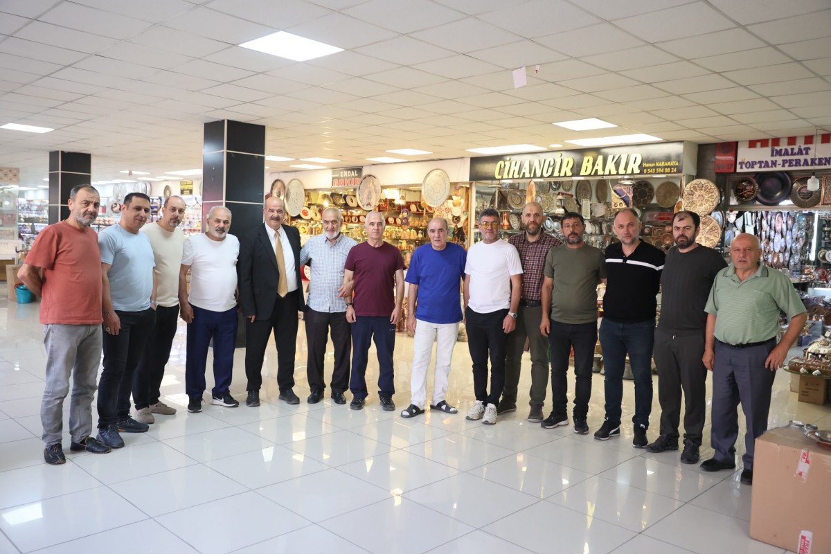 Tan, Yeraltı Çarşısı’nda düzenlenen kahvaltı programına katıldı