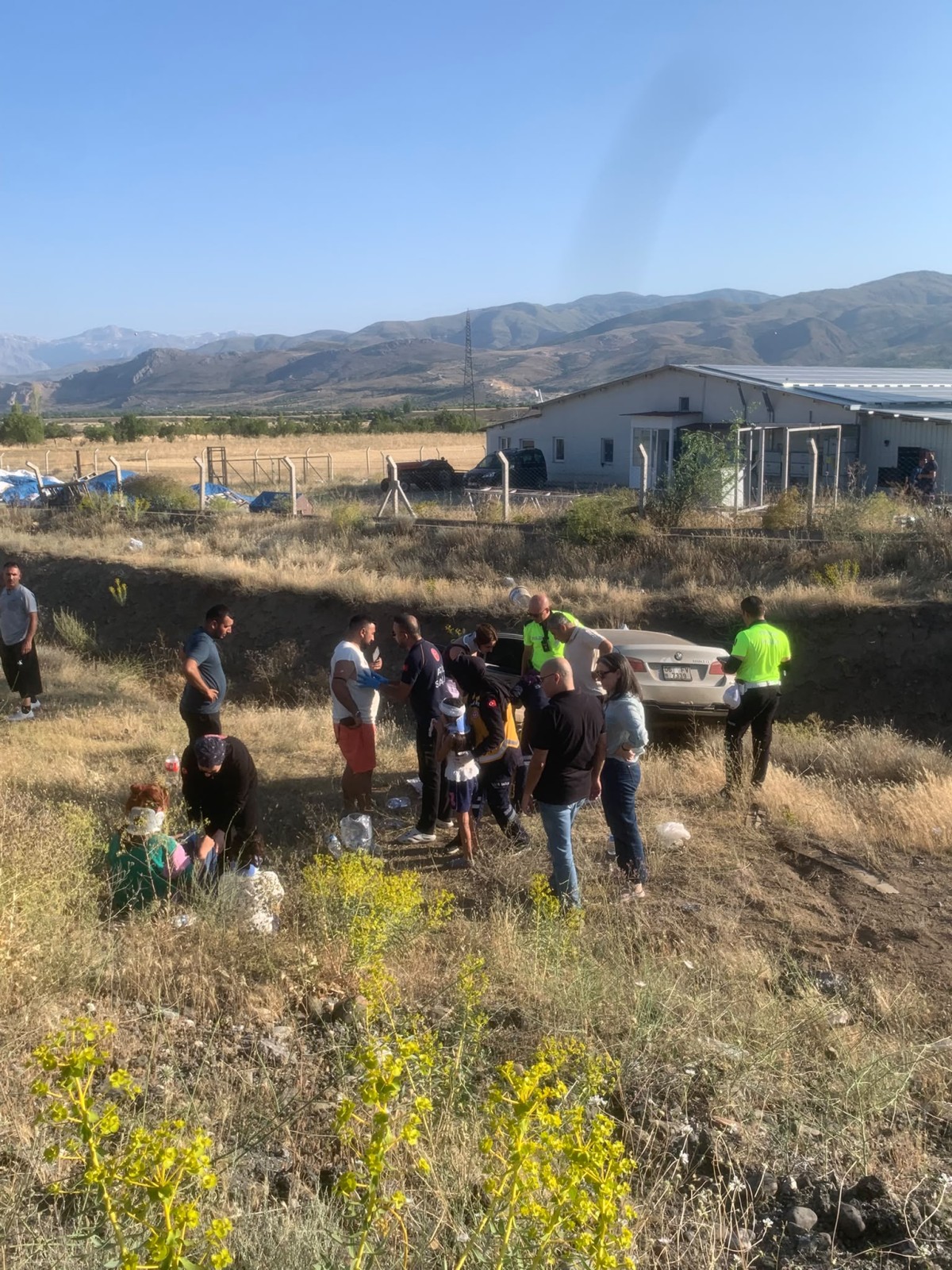Erzincan’da trafik kazası: 6 yaralı