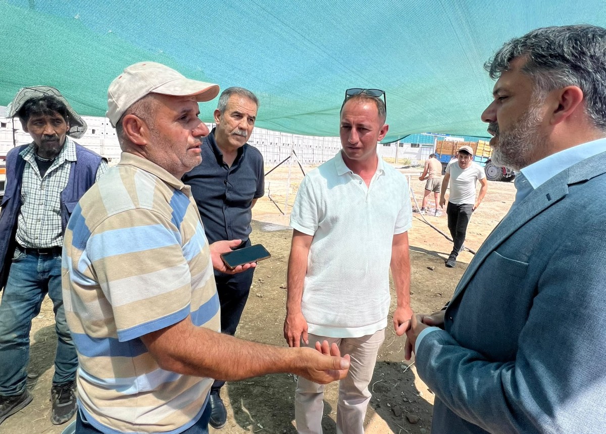 Sahada aralıksız çalışmalar sürüyor