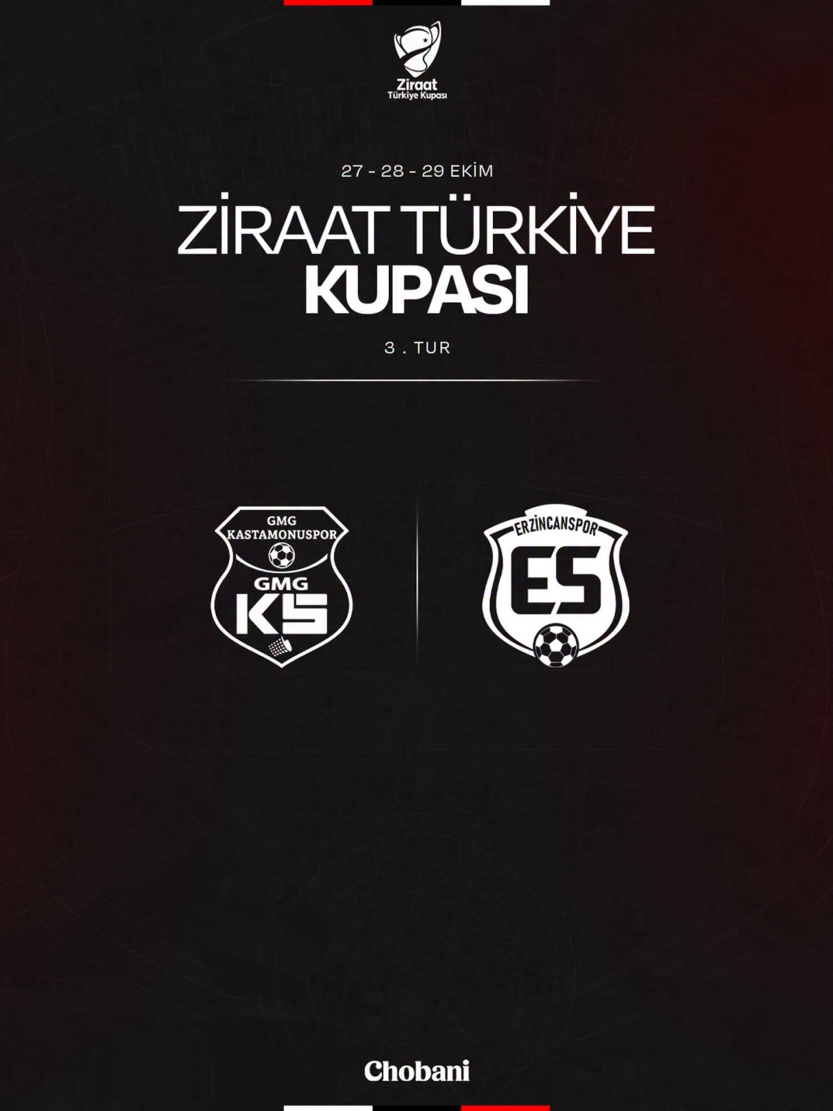 Erzincanspor’un Türkiye Kupası’ndaki Rakibi Kastamonuspor Oldu