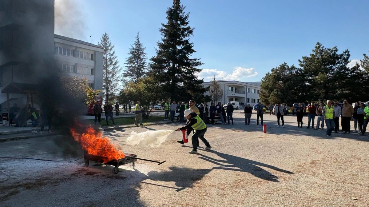 Personel Acil Durumlara Karşı Bilinçlendirildi