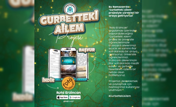 Gurbetteki Öğrencilere Aile Ortamında İftar Sofrası