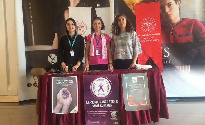 Kanser Haftasında Stant Açılarak Bilgilendirme Yapıldı