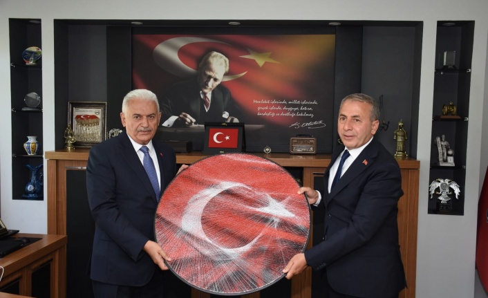 Yıldırım’dan  İl Emniyet Müdürü  Kenan Kurt'a Ziyaret