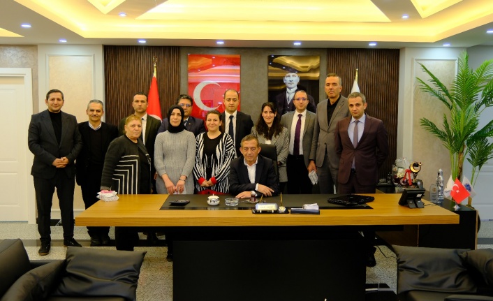 Ahmet Tanoğlu, TSO Personelinin Yeni Yılını Kutladı