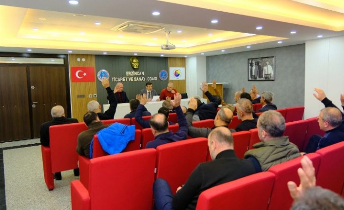 Erzincan TSO’dan  yılın son meclis toplantısı yapıldı