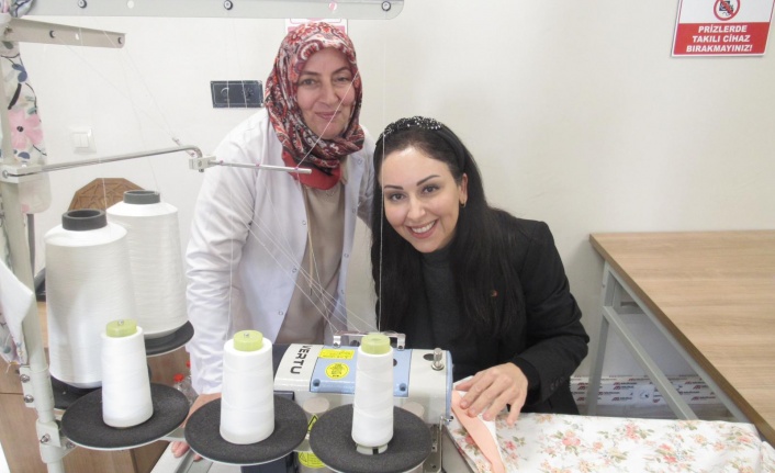 Erzincan Kadın Kapalı Ceza İnfaz Kurumu İşyurdu Müdürlüğünde Umuda Dikiş Atılıyor