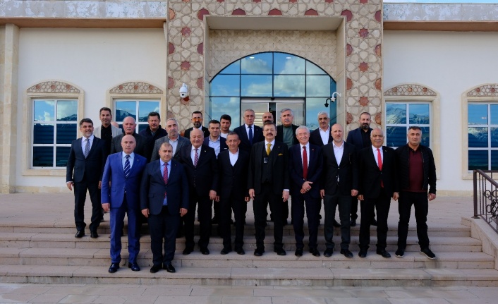 TOBB Başkanı Hisarcıklıoğlu’ndan Ahmet Tanoğlu’na Taziye Ziyareti