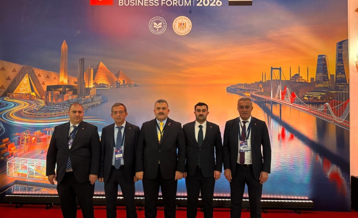 Erzincan TSO Başkanı Ahmet Tanoğlu, Türkiye–Mısır Oda ve Borsalar İş Birliği Forumu’na Katıldı