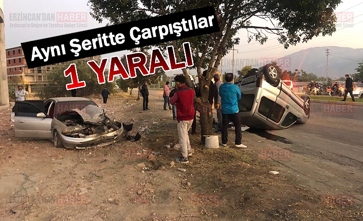 Aynı Şeritte Çarpıştılar!