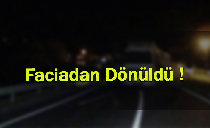 Erzincan’da Freni Boşaldı