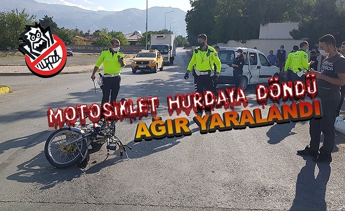 Motosiklet Hurdaya Döndü