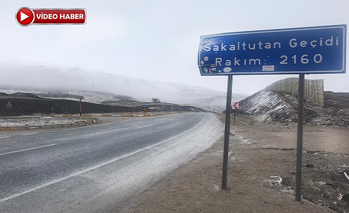 Nisan ortasında kar yağışı