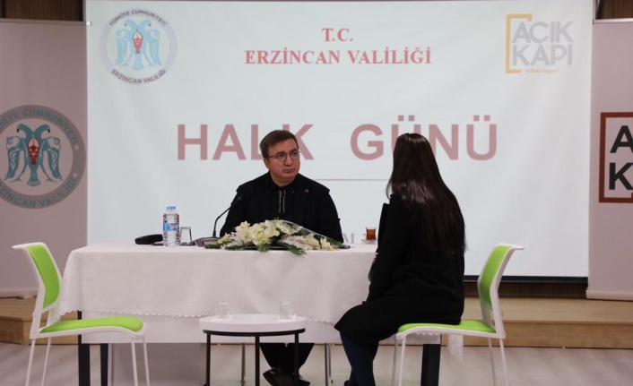 Vali Aydoğdu, “Halk Günü”nde 41 Vatandaşı Dinledi