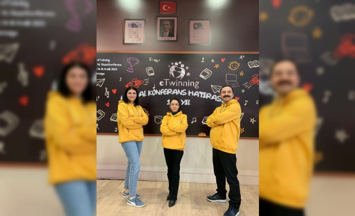 14. eTwinning Ulusal Konferansında Erzincan'ı Temsil Ettiler