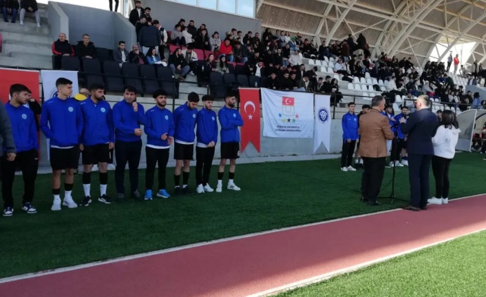 EBYÜ’de Üniversiteler Arası Bölgesel Ligler Futbol Turnuvası  Başladı