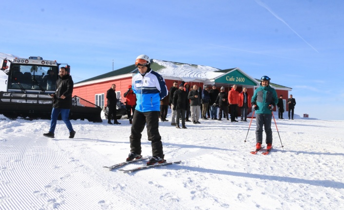 Ergan Dağı Kayak Merkezi 2. Etabının Açılışı Yapıldı