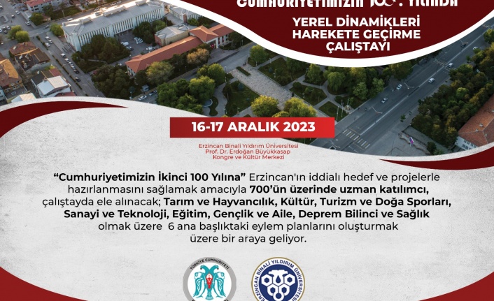 Erzincan’ın Yerel Dinamikleri Harekete Geçecek