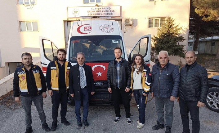 Sağlık Müdürlüğüne Ambulans