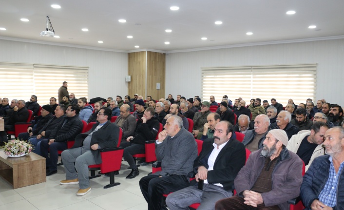 Erzincan çiftçisi için son derece önemli toplantı yapıldı