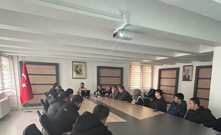 Erzincan'da seçim güvenliği eğitimi verildi
