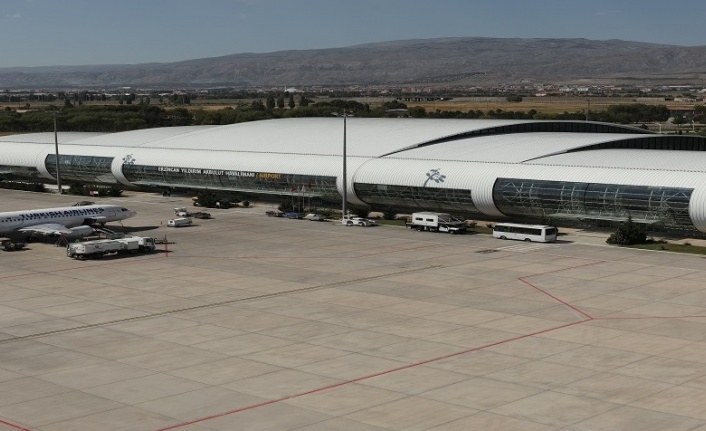 Erzincan Yıldırım Akbulut Havalimanı’nda 2023 yılında 394 bin yolcu faydalandı