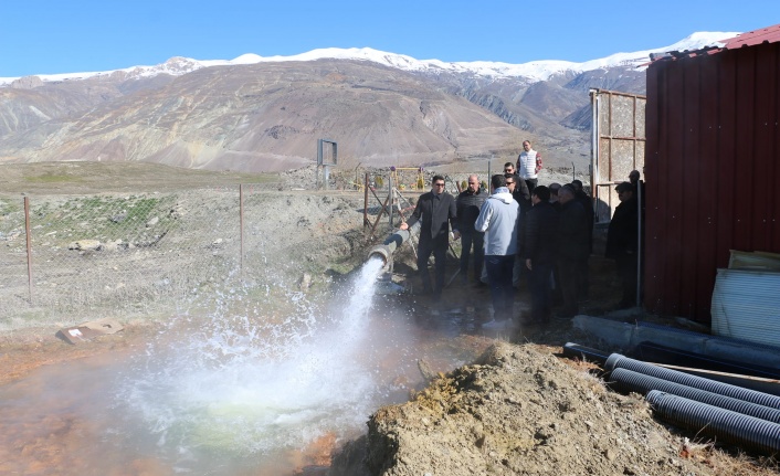 Jeotermal Sera TDİ OSB için alanda inceleme yapıldı