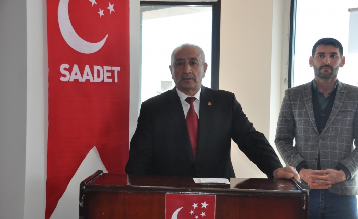 Saadet Partisi Erzincan Belediye Başkan Adayı Ali Cebeci Oldu
