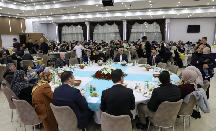 Şehit Aileleri ve Gaziler için iftar programı