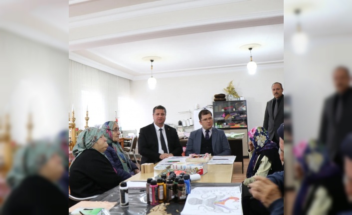 Vali Yardımcısı Özbay, Huzurevi sakinlerini ziyaret etti