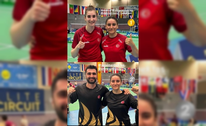Erzincanlı Milli Sporculardan Bir Altın Bir Gümüş Madalya