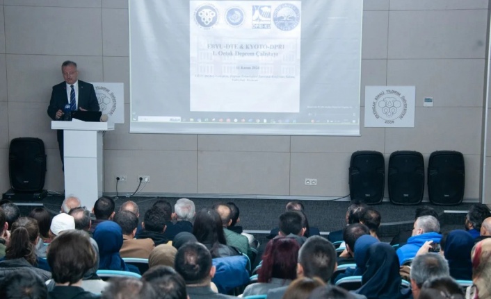 EBYÜ  ve Kyoto Üniversitesinden Ortak Deprem Çalıştayı