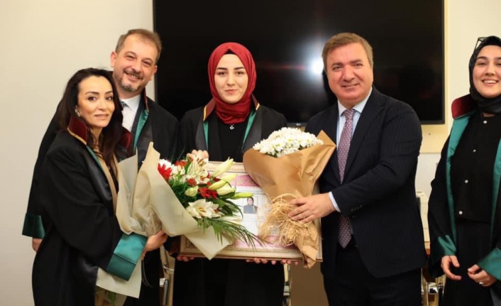 Genç Hukukçu Şevval Ezgin, Avukatlık Mesleğine İlk Adımı Attı