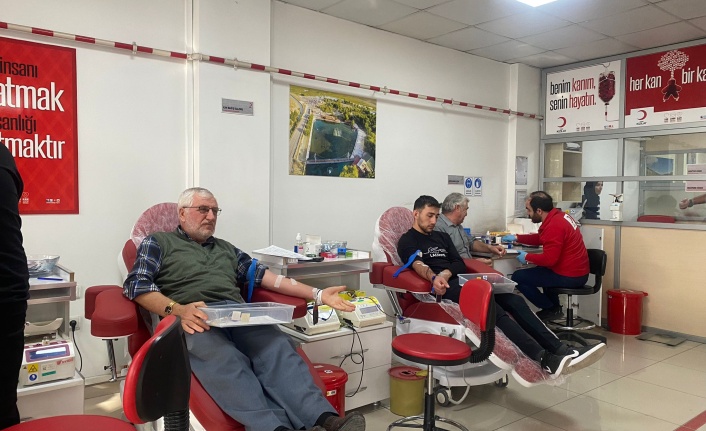 Erzincan'da 15 bin 500 ünite kan bağışında bulunuldu