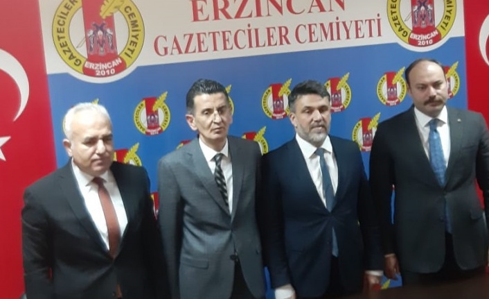 Erzincan'da il başkanlarından ortak açıklama: Erzincan’a haksızlık yapılmasın