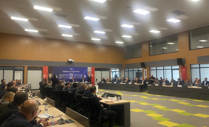 Erzincan’da 2025 Yılı 2. İl Koordinasyon Kurulu Toplantısı Yapıldı