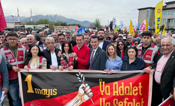 Sarıgül, 1 Mayıs Kutlamalarına Katıldı