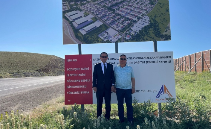 Erzincan’da dev yatırım incelendi