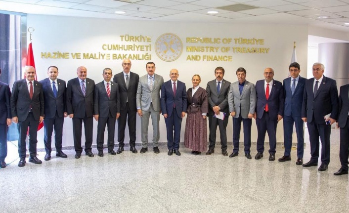 Karaman’dan Hazine ve Maliye Bakanlığı’nda Önemli Görüşme