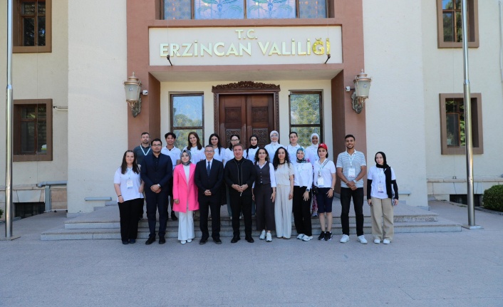Dünyanın Dört Bir Yanından Gelen Öğrenciler Erzincan’da Türkçe ve Kültürle Buluştu