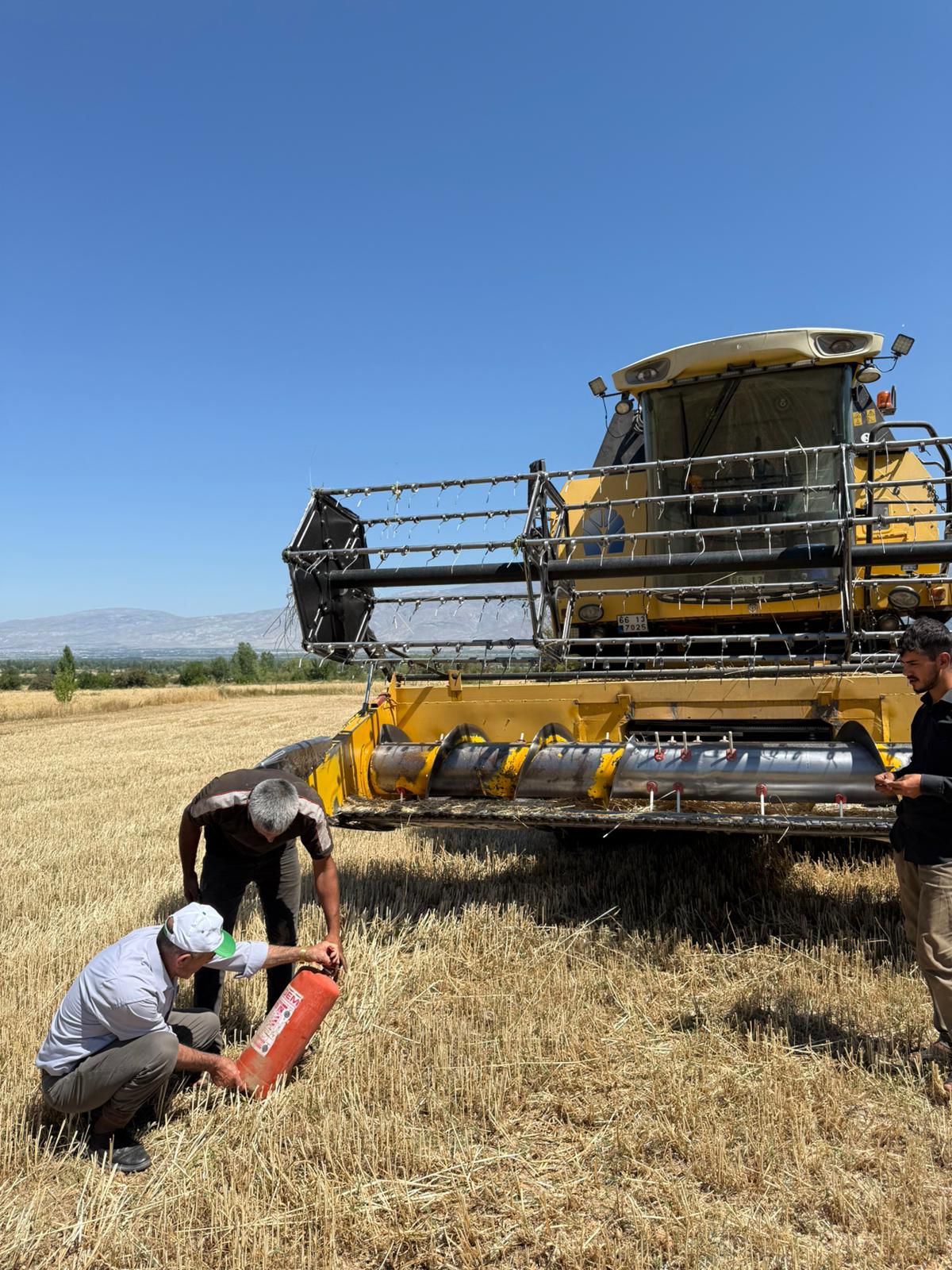 Erzincan’da Buğday Hasadı Başladı, Denetimler Sıkılaştırıldı